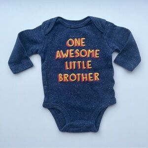 3/$10 CARTERS Baby boy bodysuit 3m